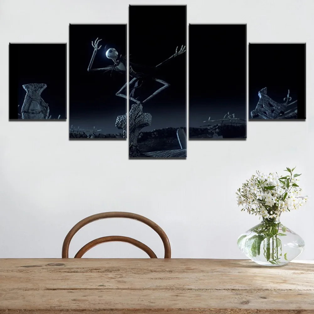 The Nightmare Before Christmas Movie painting Canvas HD Print Painting 5 Piece Canvas Art painting poster Painting Canvas Room
The Nightmare Before Christmas Movie painting Canvas HD Print Painting 5 Piece Canvas Art painting poster Painting Canvas Room