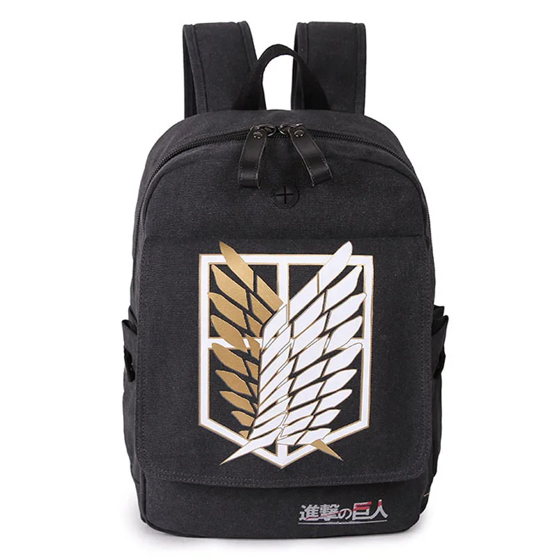 Anime Attack on Titan Shingeki no Kyojin One Piece Naruto Backpack Large Shoulder Bag Rucksack Canvas Backpacks Mochila Daypacks
Anime Attack on Titan Shingeki no Kyojin One Piece Naruto Backpack Large Shoulder Bag Rucksack Canvas Backpacks Mochila Daypacks