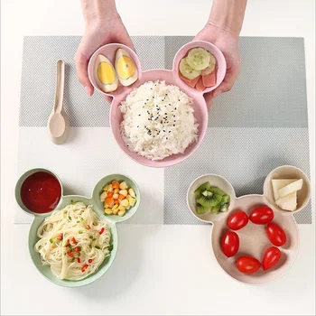 Baby Bamboo Children's Tableware Solid Feeding Mickey Dishes Baby Bowl Plate Food Feeding Dinnerware Set Plates for kids
Baby Bamboo Children's Tableware Solid Feeding Mickey Dishes Baby Bowl Plate Food Feeding Dinnerware Set Plates for kids