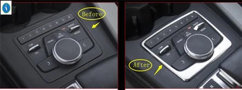 Yimaautotrims Auto Accessory Central Control Multimedia Button Cover Trim For Audi A4 B9 A5 Avant Allroad Quattro 2016 - 2020
Yimaautotrims Auto Accessory Central Control Multimedia Button Cover Trim For Audi A4 B9 A5 Avant Allroad Quattro 2016 - 2020