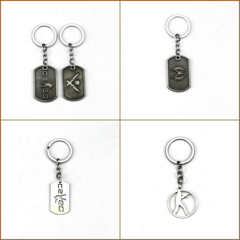 Hot Game Counter Strike Cs Go Metal Keychain Logo Dog Tag Pendant Key Holder Ring Chain CSGO Kolye Jewelry Gift
Hot Game Counter Strike Cs Go Metal Keychain Logo Dog Tag Pendant Key Holder Ring Chain CSGO Kolye Jewelry Gift
