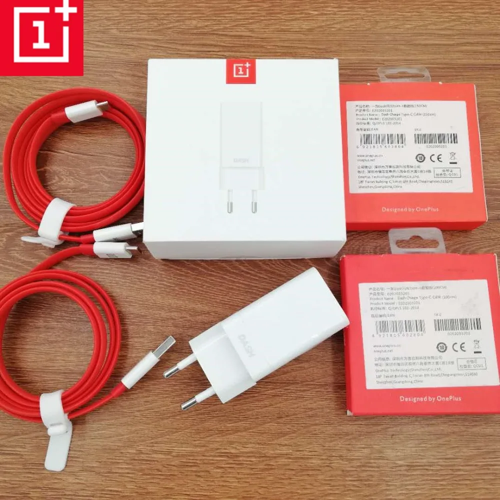 Original Oneplus 6 DASH Charger EU Wall Adapter 1+ Dash Type-C cable Fast Quick Charge for One Plus Three T Five 5 3 3T 5T 6T
Original Oneplus 6 DASH Charger EU Wall Adapter 1+ Dash Type-C cable Fast Quick Charge for One Plus Three T Five 5 3 3T 5T 6T