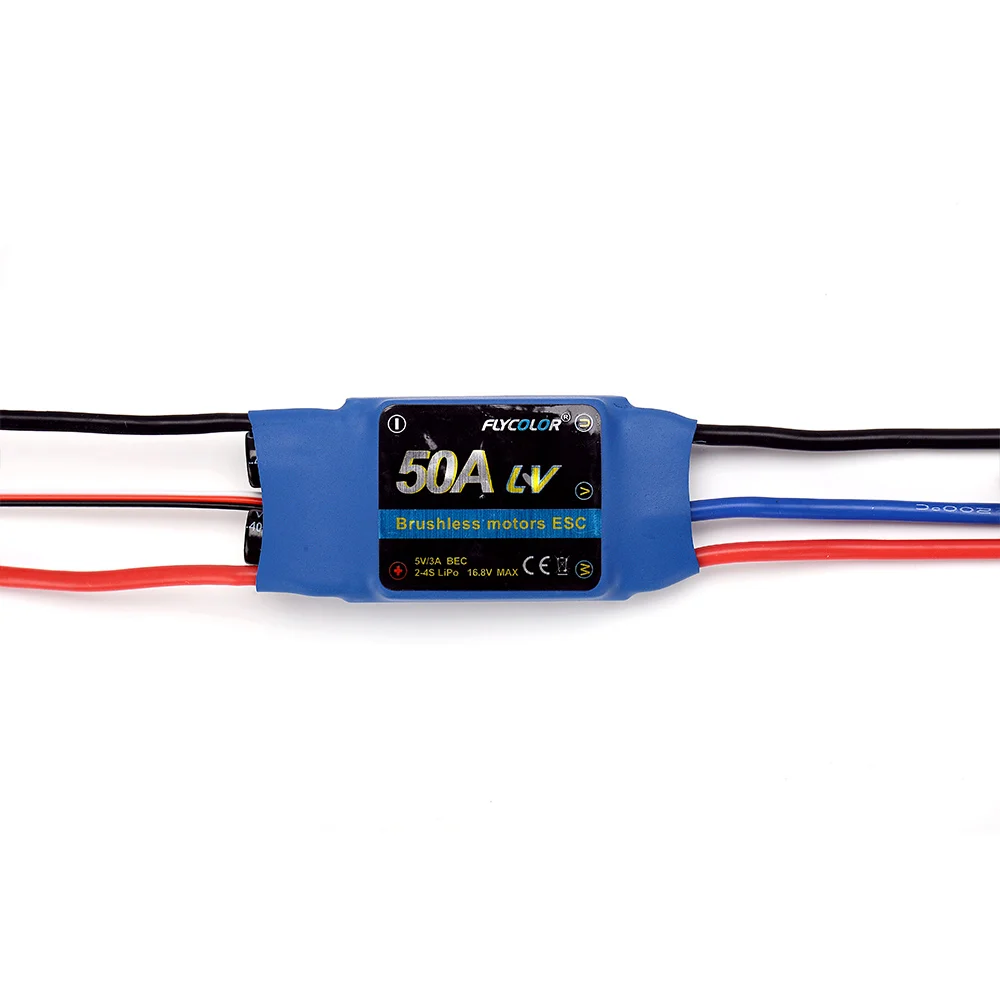FATJAY Flycolor 50A Радиоуправляемый летательный аппарат бесщеточный ESC 2-6S BEC 5,5 V/4A модель хобби части аксессуары электронный контроль скорости
FATJAY Flycolor 50A Радиоуправляемый летательный аппарат бесщеточный ESC 2-6S BEC 5,5 V/4A модель хобби части аксессуары электронный контроль скорости
