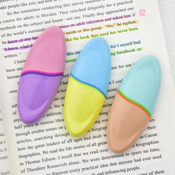 3 pcs/set Mini Cute Kawaii Double Headed Mildliner Fluorescent Pen Highlighter Drawing Mark Pen School Supplies Student
3 pcs/set Mini Cute Kawaii Double Headed Mildliner Fluorescent Pen Highlighter Drawing Mark Pen School Supplies Student