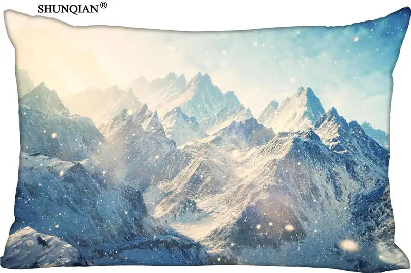 New Beautiful Winter Landscape Mountains Pillow Case Custom Wedding Pillowcase Cover Cases Gift Zippered Rectangle Pillow Case
New Beautiful Winter Landscape Mountains Pillow Case Custom Wedding Pillowcase Cover Cases Gift Zippered Rectangle Pillow Case