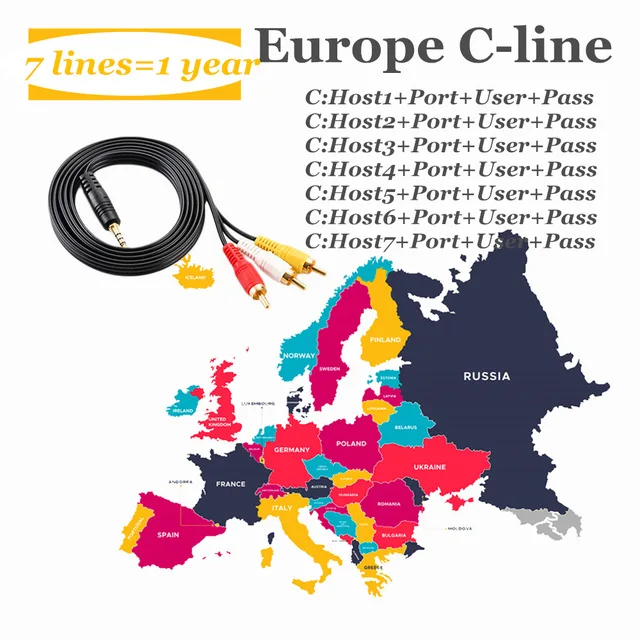 2019 stable Cccams 3/7lines 1 Year for Europe ccam Spain Portugal Germany Poland Italy satellite TV receiver
2019 stable Cccams 3/7lines 1 Year for Europe ccam Spain Portugal Germany Poland Italy satellite TV receiver