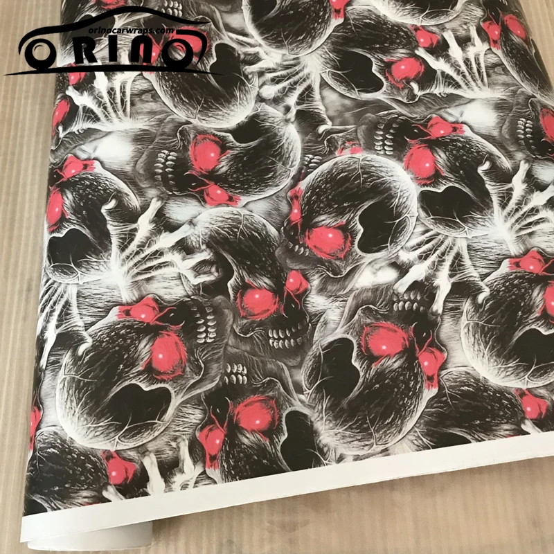Skull Car Sticker Vinyl Film-9