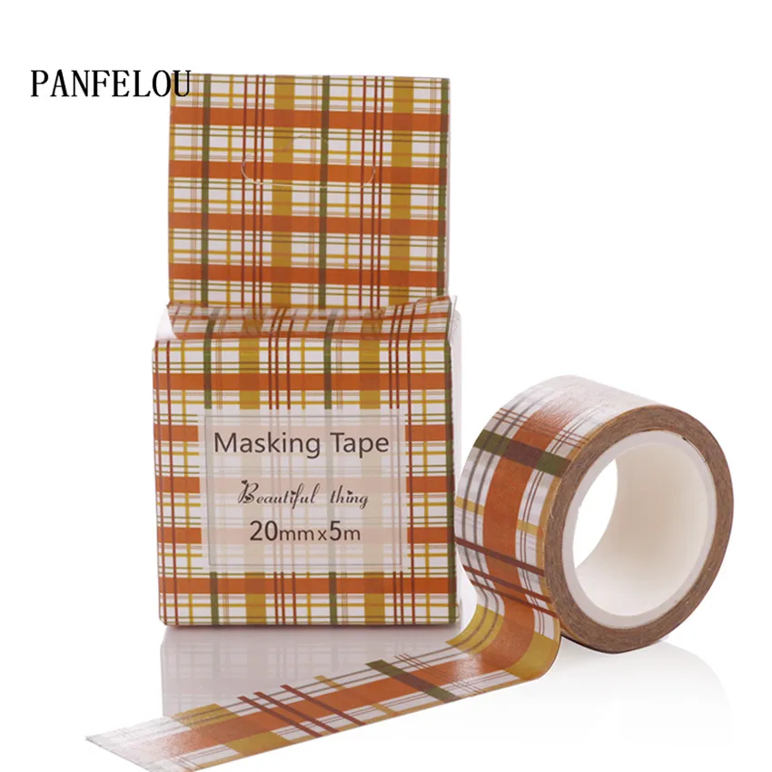 PANFELOU 2CMx5M Yellow grid cartoon Stickers border masking adhesive line paper washi tape DIY Scrapbooking Hand account
PANFELOU 2CMx5M Yellow grid cartoon Stickers border masking adhesive line paper washi tape DIY Scrapbooking Hand account