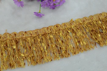 13yards/lot 10cm Width Polyester Tassel Fringe Trim For DIY Latin Dress African Lace Yarn Ribbon For Sewing Curtain
13yards/lot 10cm Width Polyester Tassel Fringe Trim For DIY Latin Dress African Lace Yarn Ribbon For Sewing Curtain