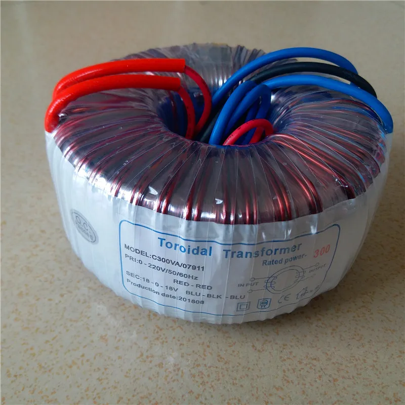 18V-0-18V 8.33A Toroidal transformer 300VA 220V copper custom transformer transformer for amplifier
18V-0-18V 8.33A Toroidal transformer 300VA 220V copper custom transformer transformer for amplifier