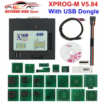 Newest XPROG V5.84 X-PROG BOX ECU Programmer XPROG-M XPROG 5.84 With USB Dongle X Prog Car ECU Chip Tuning Tool Free Ship
Newest XPROG V5.84 X-PROG BOX ECU Programmer XPROG-M XPROG 5.84 With USB Dongle X Prog Car ECU Chip Tuning Tool Free Ship
