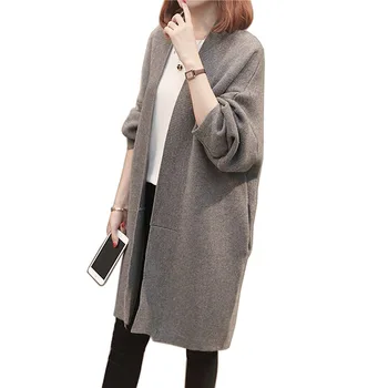 Batwing Sleeve Long Cardigan Sweaters Women 2018 Autumn Winter Casual Knit Loose Jumper Outwear Oversize Cardigan LJ0554
Batwing Sleeve Long Cardigan Sweaters Women 2018 Autumn Winter Casual Knit Loose Jumper Outwear Oversize Cardigan LJ0554