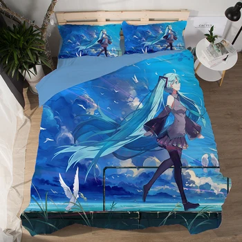 Japanese Anime Magical Bedding Set Bedcover Pillow Case 3/4PCS girls duvet cover sets cartoon blue bedclothes luxury quilt cover
Japanese Anime Magical Bedding Set Bedcover Pillow Case 3/4PCS girls duvet cover sets cartoon blue bedclothes luxury quilt cover