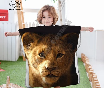 Cartoon cute Lion king Hooded baby Boys and Girls Towel Wearable Bath Towel For Kids Travel 3D print Beach Towels style-8
Cartoon cute Lion king Hooded baby Boys and Girls Towel Wearable Bath Towel For Kids Travel 3D print Beach Towels style-8