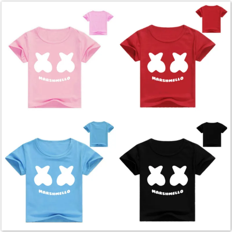 Children Summer Clothing Baby Boys T Shirt Cotton Marshmello DJ Print Short Sleeve T-Shirts Kid Girl Casual Sport Shirts Tee Top
Children Summer Clothing Baby Boys T Shirt Cotton Marshmello DJ Print Short Sleeve T-Shirts Kid Girl Casual Sport Shirts Tee Top