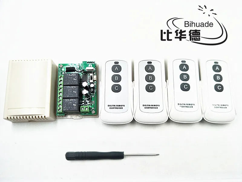 learning code 433Mhz Universal Wireless Remote Control Switch DC12V 3CH relay Receiver Module and 433Mhz Remote Controls 1527
learning code 433Mhz Universal Wireless Remote Control Switch DC12V 3CH relay Receiver Module and 433Mhz Remote Controls 1527