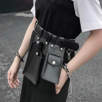 2019 Waist Bag Women Black Waist Fanny Packs Belt Bag Luxury Leather Chest Handbag Black Color New Fashion High Quality Belt Bag
2019 Waist Bag Women Black Waist Fanny Packs Belt Bag Luxury Leather Chest Handbag Black Color New Fashion High Quality Belt Bag