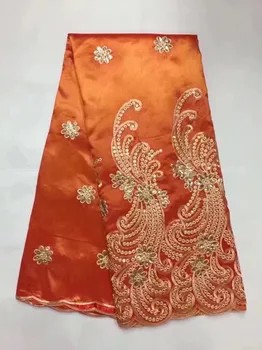 Orange Fashion High Quality African George Fabric/Wholesale Cheap lace of Raw Silk African George lace fabric(4-19
Orange Fashion High Quality African George Fabric/Wholesale Cheap lace of Raw Silk African George lace fabric(4-19