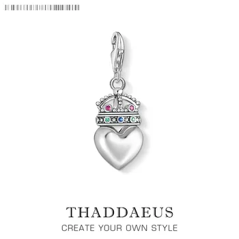 Real 925 Sterling Silver Fashion Jewelry Crown Heart Pendant Charm Fit Necklace Bracelet for Women Men Drop Shipping Wholesale
Real 925 Sterling Silver Fashion Jewelry Crown Heart Pendant Charm Fit Necklace Bracelet for Women Men Drop Shipping Wholesale