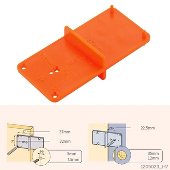 35mm 40mm Hinge Hole Drilling Guide Locator Hole Opener template Door Cabinets DIY Tool For Woodworking tool 
35mm 40mm Hinge Hole Drilling Guide Locator Hole Opener template Door Cabinets DIY Tool For Woodworking tool