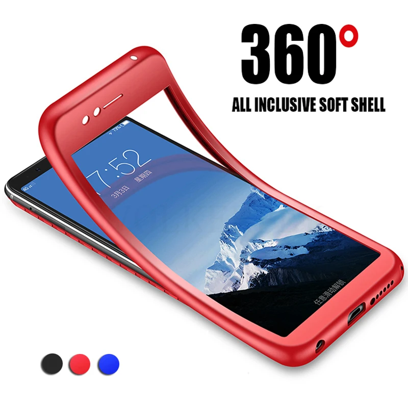 360 Soft Full Cover For Xiaomi Mi 5X A1 6X A2 Lite 8 SE Redmi S2 5A 6A 6 Pro 5 Plus Note 4 4X Global Version Case Gel Protector
360 Soft Full Cover For Xiaomi Mi 5X A1 6X A2 Lite 8 SE Redmi S2 5A 6A 6 Pro 5 Plus Note 4 4X Global Version Case Gel Protector