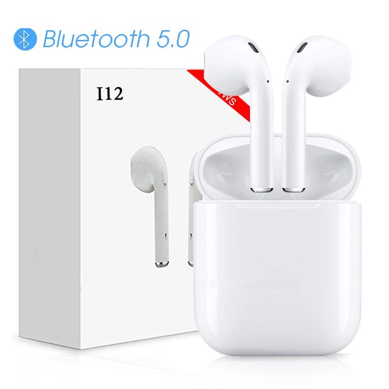 I12 Tws Bluetooth Earphone Wireless Earphones Touch Control Earbuds 3D Surround Sound & Charging Case for Phones Android iPhone
I12 Tws Bluetooth Earphone Wireless Earphones Touch Control Earbuds 3D Surround Sound & Charging Case for Phones Android iPhone
