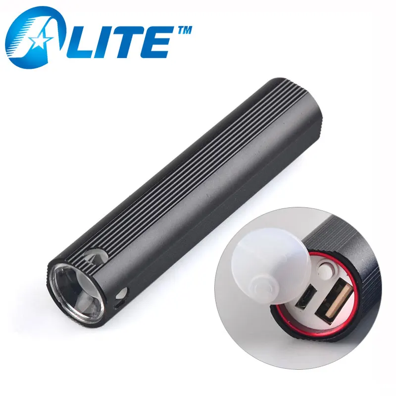 TMWT CREE LED Flashlight Power Bank USB Torch Light Power Output Input 2000mAh Battery Mini Lanterns
TMWT CREE LED Flashlight Power Bank USB Torch Light Power Output Input 2000mAh Battery Mini Lanterns