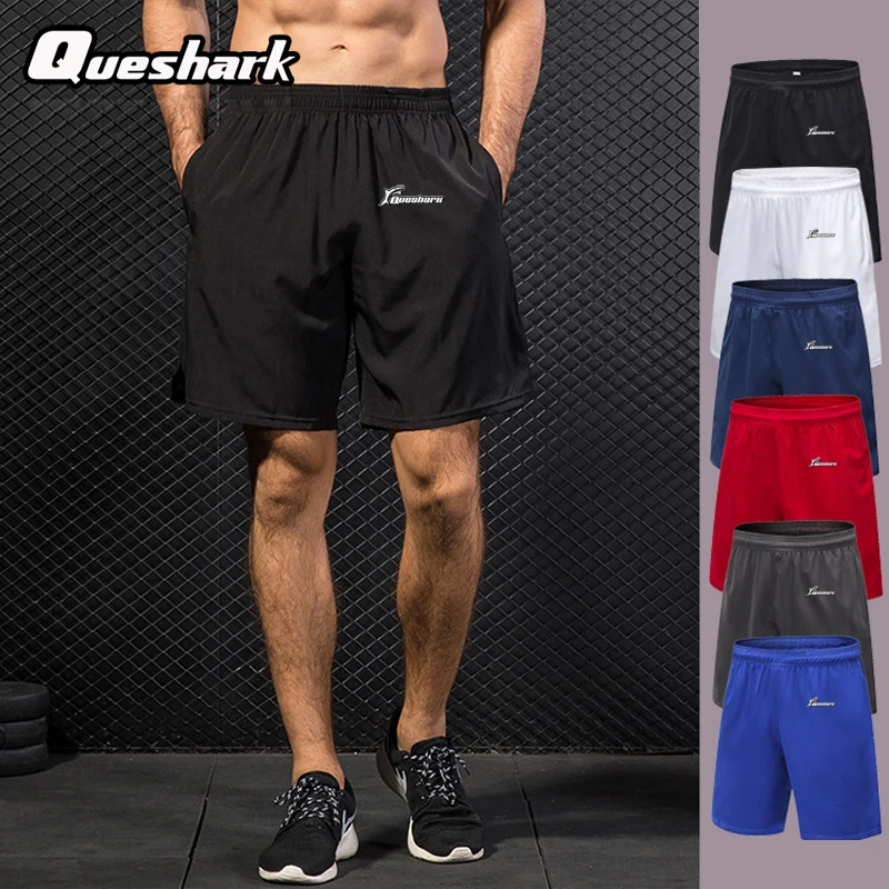 Queshark Professional Men Running Shorts Breathable Quick Dry Gym Fitness Elastic Beach Shorts Leisure Sport Shorts With Pocket
Queshark Professional Men Running Shorts Breathable Quick Dry Gym Fitness Elastic Beach Shorts Leisure Sport Shorts With Pocket