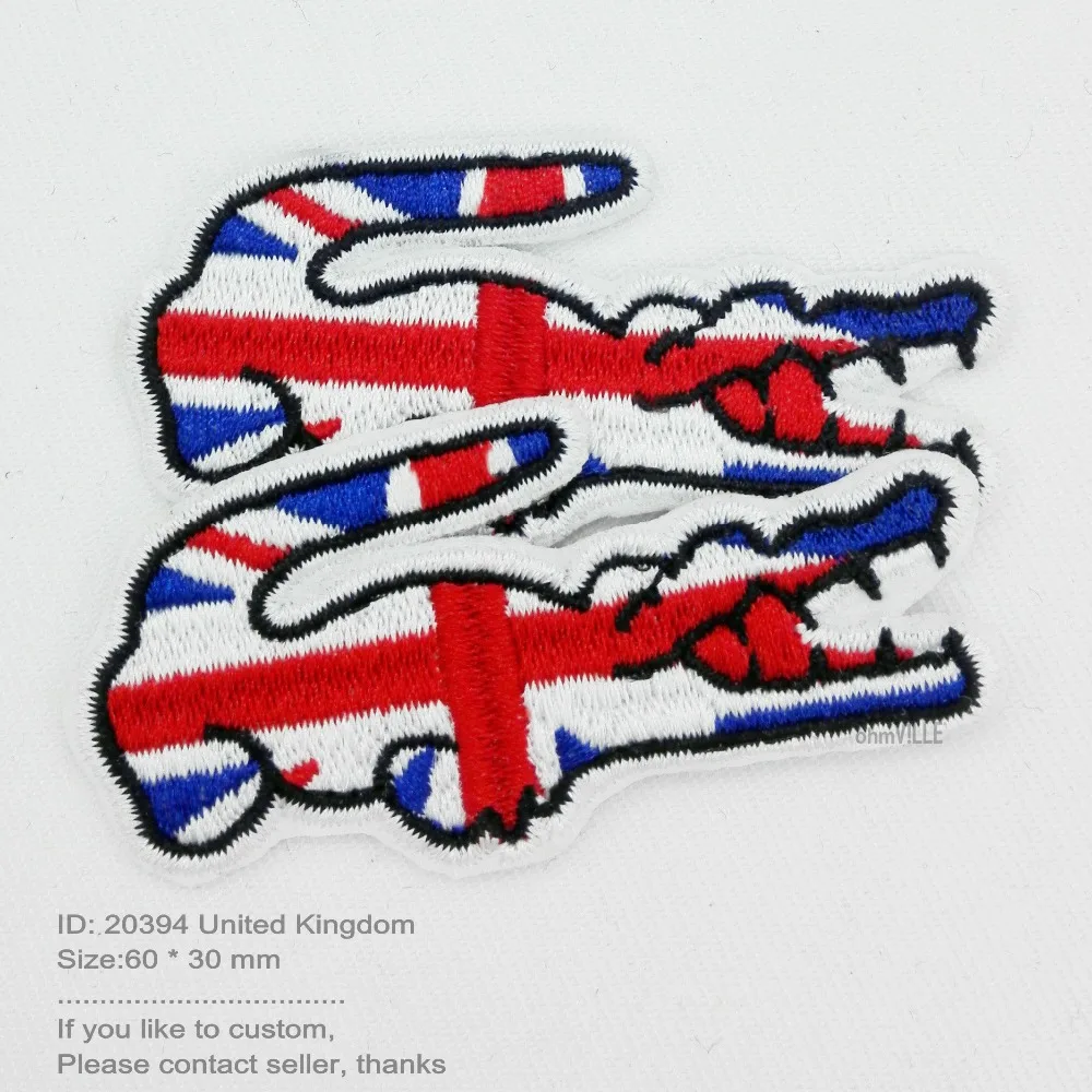 

Fallout Patches For Clothing 20400 The Crocodile Flag Of Uk Iron On Patches "accept Customized" Guaranteed 100% Quality Patch