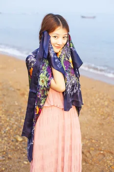 Lily flower pattern scarf fashion simulation silk scarf sun protection shawl chalinas y pashminas mujer scarves women 2019
Lily flower pattern scarf fashion simulation silk scarf sun protection shawl chalinas y pashminas mujer scarves women 2019