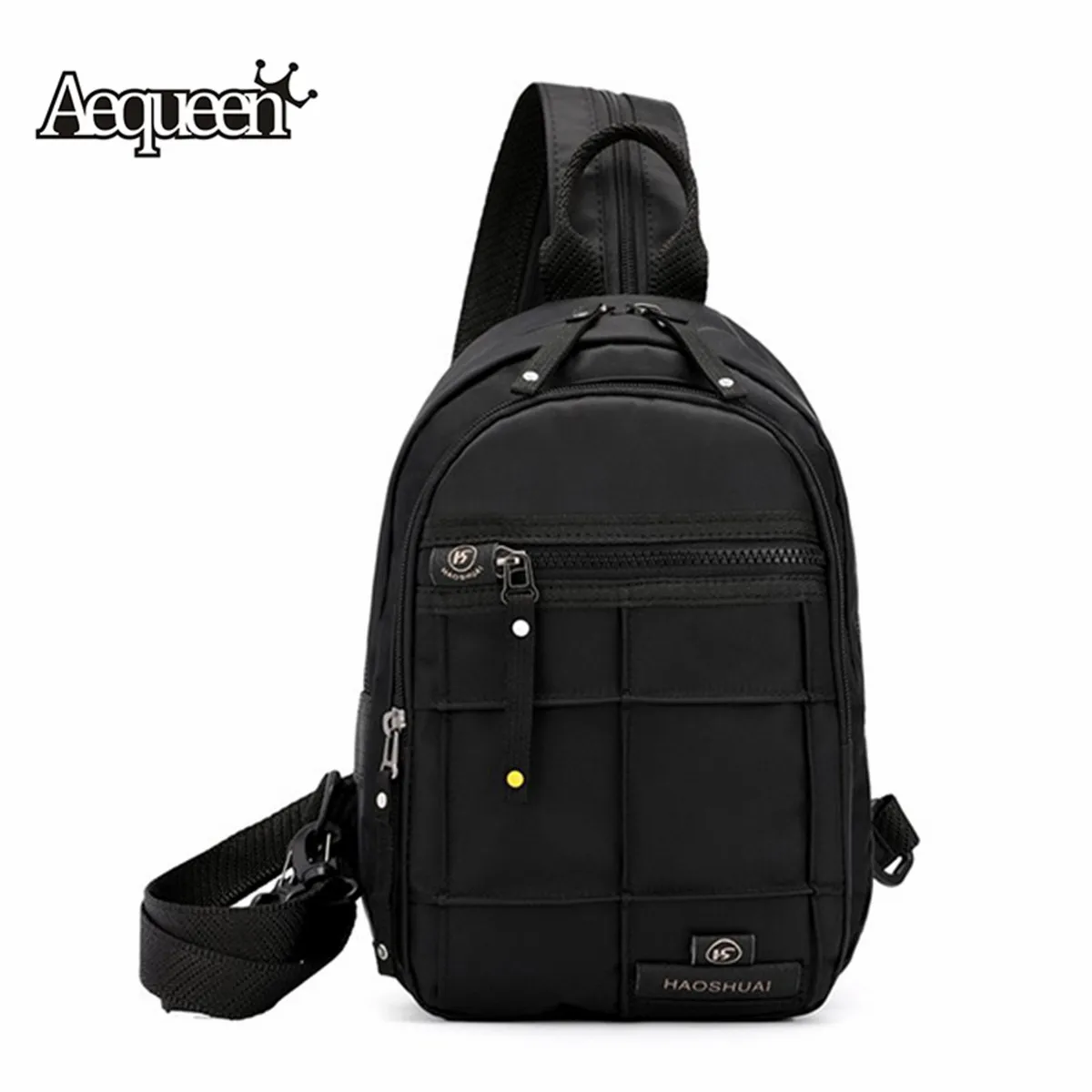 Aequeen Mini Backpack Luxury Men Nylon Pouch Waterproof Chest Crossbody Shoulder Bag Male Multifunction Back Pack Bags Mochila
Aequeen Mini Backpack Luxury Men Nylon Pouch Waterproof Chest Crossbody Shoulder Bag Male Multifunction Back Pack Bags Mochila