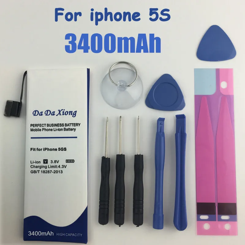 Аккумулятор большой емкости 3400 мАч для Apple iPhone аккумулятор iphone 5C с ремонтными