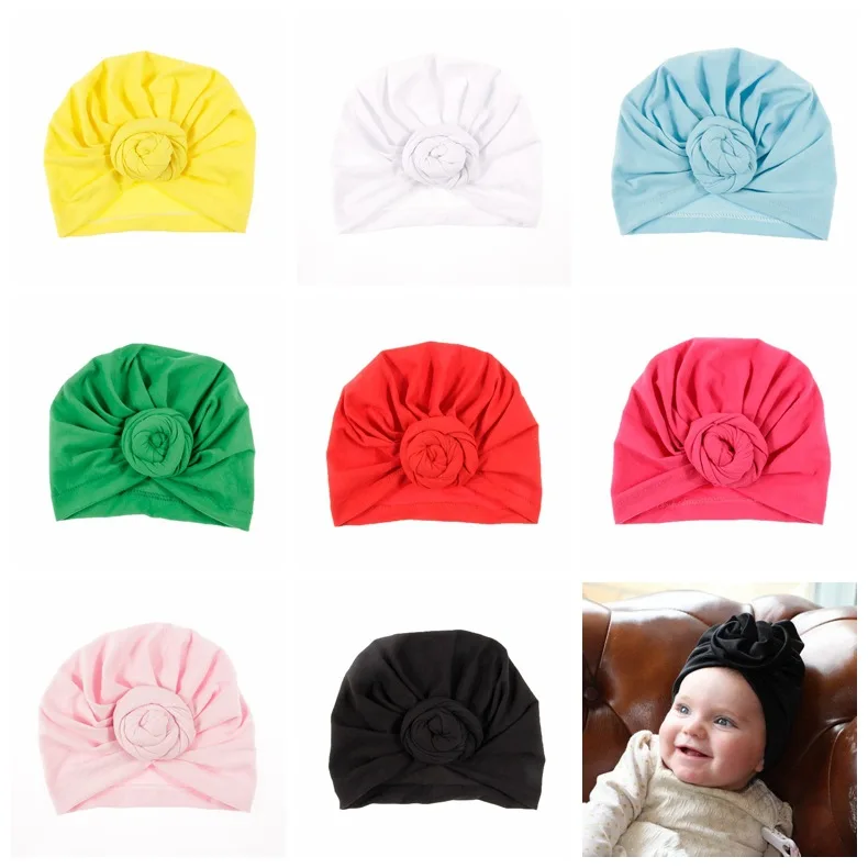 New 8 Colors Newborn Kids Rose Knot Soft Cotton Blend Hat Caps Fashion Kids Clothes Accessories Birthday Gift
New 8 Colors Newborn Kids Rose Knot Soft Cotton Blend Hat Caps Fashion Kids Clothes Accessories Birthday Gift
