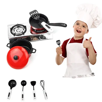13PCS Kids Pretend Mini Kitchen Cooking Toy Kitchen Utensils Stove Furniture Pots Knifes Pans Cooking Pots Pans Cookware Toy
13PCS Kids Pretend Mini Kitchen Cooking Toy Kitchen Utensils Stove Furniture Pots Knifes Pans Cooking Pots Pans Cookware Toy
