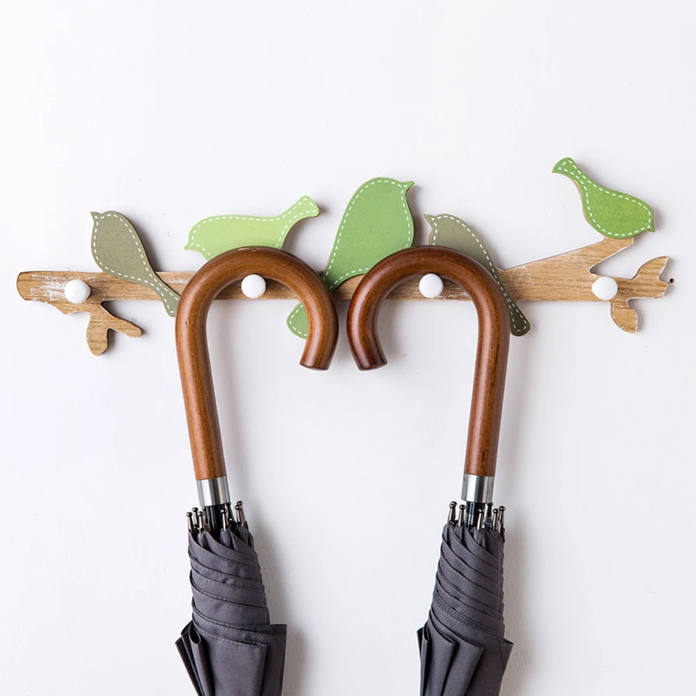 Creative Wooden Bird Coat Hooks Home Decorative Hooks Clothes Hanger Living Room Wall Door Fresh Garden Hanging Wall Decoration
Creative Wooden Bird Coat Hooks Home Decorative Hooks Clothes Hanger Living Room Wall Door Fresh Garden Hanging Wall Decoration