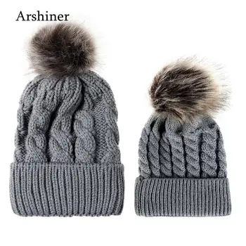 Hat Hat Winter Warm Casual Solid Cap Months Beanie With Parent-child Autumn Hairball Spring Knitted 3 6
Hat Hat Winter Warm Casual Solid Cap Months Beanie With Parent-child Autumn Hairball Spring Knitted 3 6