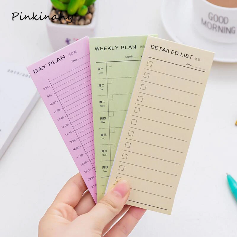 30 Sheets New Desk Weekly Daily Planner Cartoon Sticky Notes Stickers Paper Korean Stationery To Do List Office Supplies
30 Sheets New Desk Weekly Daily Planner Cartoon Sticky Notes Stickers Paper Korean Stationery To Do List Office Supplies