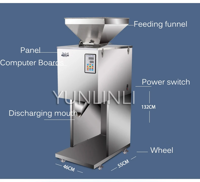 ATL-1000 Type Granular Powder Filling Machine Tea Automatic Quantitative Filling Machine Miscellaneous Grain Nut Filling Machine
ATL-1000 Type Granular Powder Filling Machine Tea Automatic Quantitative Filling Machine Miscellaneous Grain Nut Filling Machine