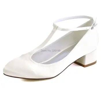 FC1616 Shoes Woman White Black Plus Size 12 Block Heel TStrap Satin Bride Lady Wedding Shoes Evening Party Pumps Ivory Red
FC1616 Shoes Woman White Black Plus Size 12 Block Heel TStrap Satin Bride Lady Wedding Shoes Evening Party Pumps Ivory Red