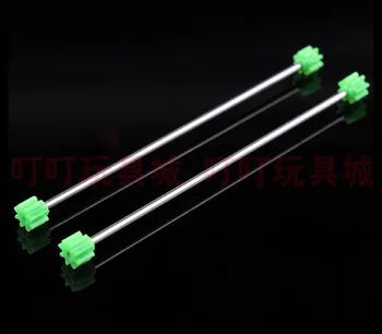 Yuenhoang 4Pcs Drive Shafts With Green Gears Modify Spare Parts For Tamiya Mini 4WD Car Model Diameter 1.4 18047 
Yuenhoang 4Pcs Drive Shafts With Green Gears Modify Spare Parts For Tamiya Mini 4WD Car Model Diameter 1.4 18047