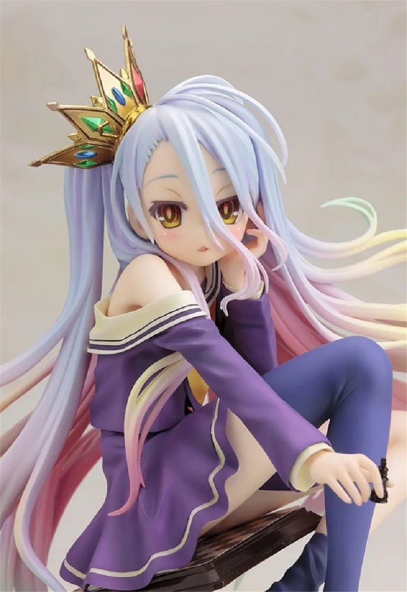 Hot Action 15 Cm Anime No Gioco Life Shiro 1/7 Bilancia Figura Del Pvc 6 "collezione Hobby Modello Mobile Bambola 
Hot Action 15 Cm Anime No Gioco Life Shiro 1/7 Bilancia Figura Del Pvc 6 "collezione Hobby Modello Mobile Bambola