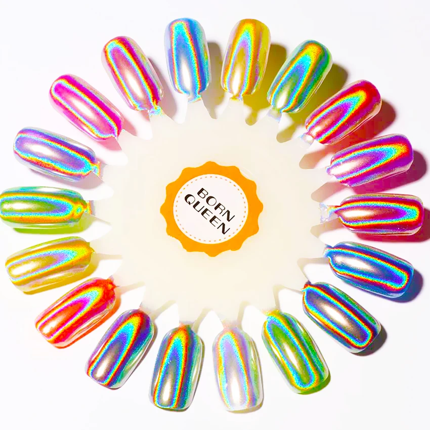 0.5g/Box Holographic Laser Nail Glitters Holo Rainbow Nail Art Powder Nail Tip Chrome Dust Manicure Nail Art Decoration
0.5g/Box Holographic Laser Nail Glitters Holo Rainbow Nail Art Powder Nail Tip Chrome Dust Manicure Nail Art Decoration