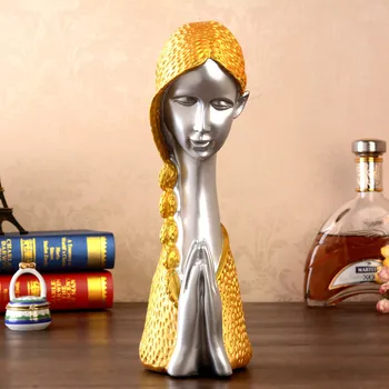 Now Characters Beauty Pray Goddess Crafts Creative Home Decorations Living Room Wine Cabinet Retro TV Cabinet Decoration
Now Characters Beauty Pray Goddess Crafts Creative Home Decorations Living Room Wine Cabinet Retro TV Cabinet Decoration