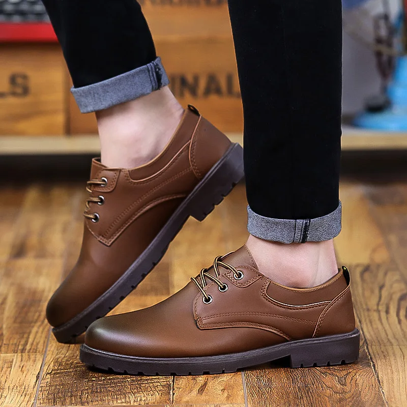 2019 new men's leather shoes spring and autumn Oxford shoes fashion casual dress shoes men's business with anti-slip
2019 new men's leather shoes spring and autumn Oxford shoes fashion casual dress shoes men's business with anti-slip