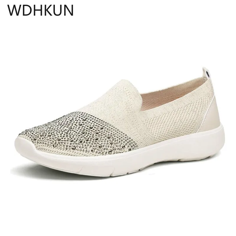WDHKUNWomen Loafers Flat Shoes Platform Breathable Woman Sneakers Rhinestone Casual Shoes Pregnant Comfortable Ladies Shoes Size
WDHKUNWomen Loafers Flat Shoes Platform Breathable Woman Sneakers Rhinestone Casual Shoes Pregnant Comfortable Ladies Shoes Size