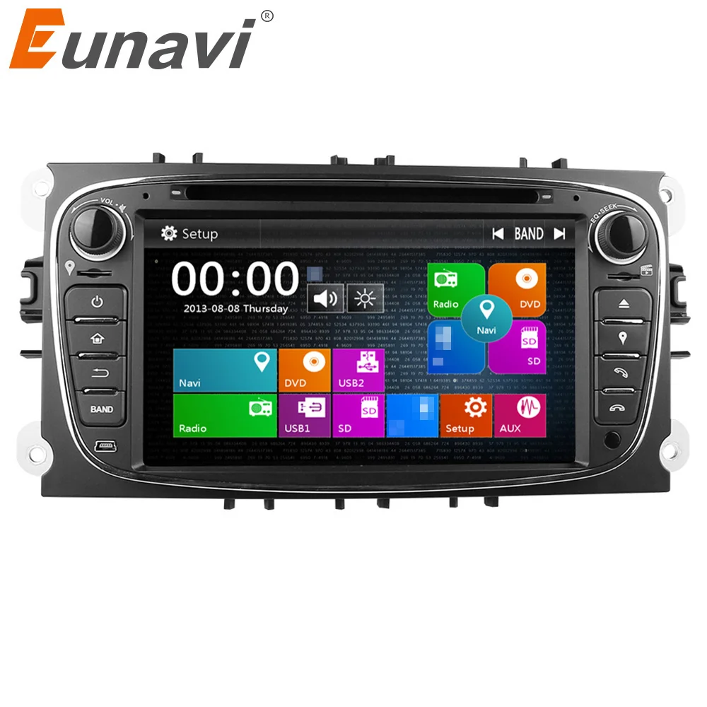 Eunavi Double 2 Din 7'' Car DVD Radio Player For FORD/Mondeo/S-MAX/C-MAX/Galaxy/FOCUS 2 with GPS Navigation 1080P Free Map BT
Eunavi Double 2 Din 7'' Car DVD Radio Player For FORD/Mondeo/S-MAX/C-MAX/Galaxy/FOCUS 2 with GPS Navigation 1080P Free Map BT