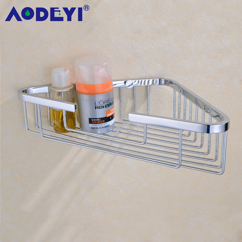 AODEYI Stainless Steel Bathroom Wall Mounted Rack Shower Shelf Corner Caddy Basket Shelves Bracket 09-108
AODEYI Stainless Steel Bathroom Wall Mounted Rack Shower Shelf Corner Caddy Basket Shelves Bracket 09-108