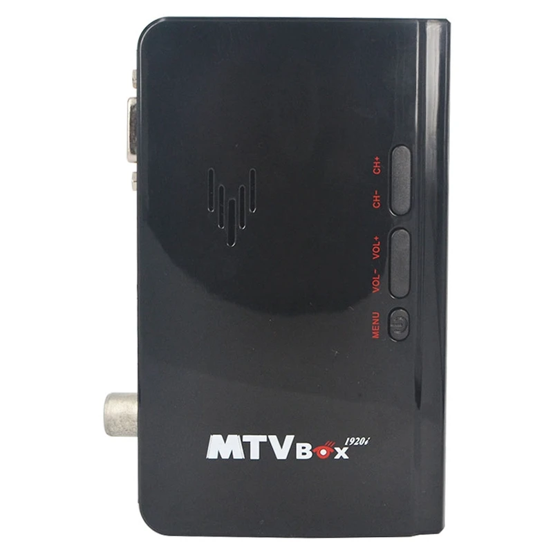 

1080P Hd Tv Box Tv Box External Digital Set Top Box Lcd Analog Crt Vga Tv Tuner Pc Box Receiver Speaker With Remote Control—Eu
