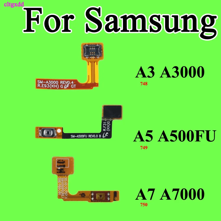cltgxdd 1X Switch on off Power Volume button Connector Flex cable For Samsung Galaxy A3 A3000 A5 A500FU A7 A7000 2015 Version
cltgxdd 1X Switch on off Power Volume button Connector Flex cable For Samsung Galaxy A3 A3000 A5 A500FU A7 A7000 2015 Version
