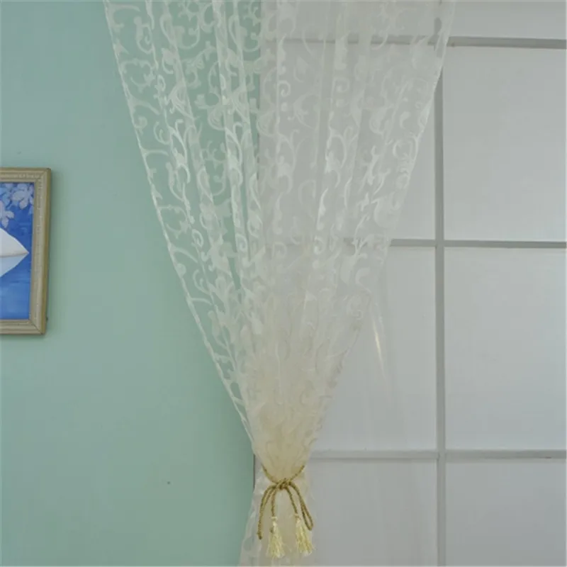 2049Modern Sheer Voile Curtain Chic Room Flower Sheer Curtain Home Decoration 2018 New
2049Modern Sheer Voile Curtain Chic Room Flower Sheer Curtain Home Decoration 2018 New